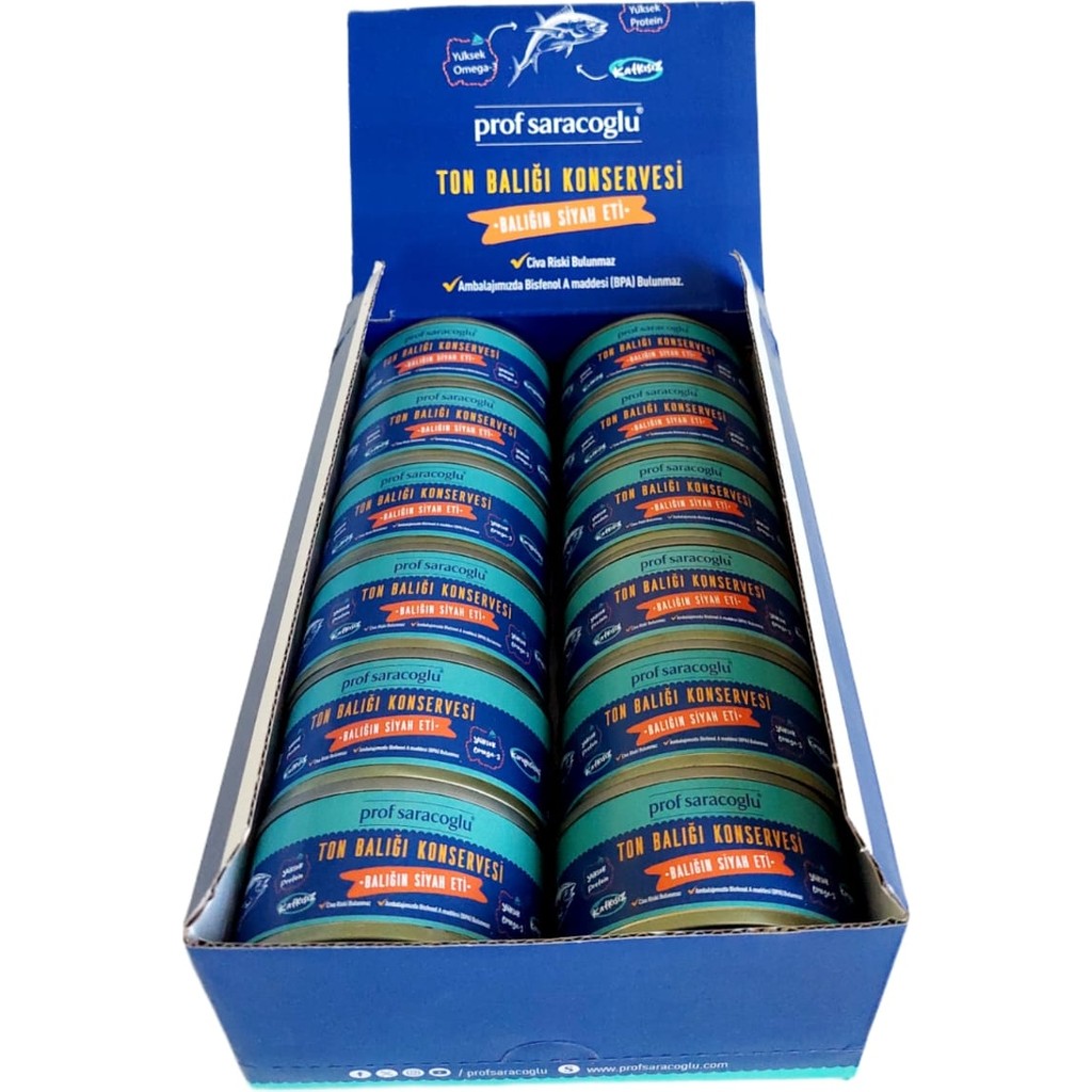 Prof Saraçoğlu Ton Balığı 80 gr x 12 Konserve Fiyatı