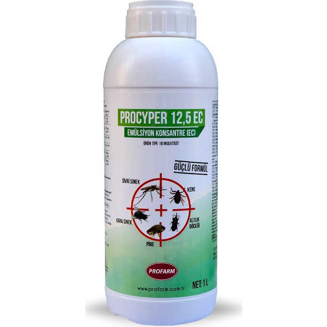 Profarm Procyper 12,5 Ec Bit Pire Kene Için Konsantre Ürün 1 Litre - 1 Adet Diğer Fiyatı