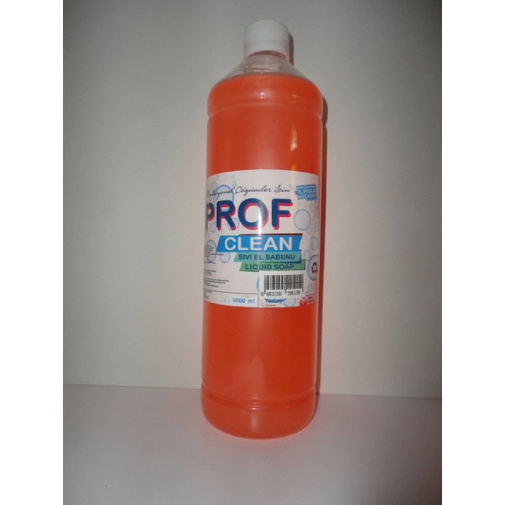Profclean Sıvı El Sabunu 1000 ml Kremli , Nemlendiricili ve Karışık Meyveli '' Turuncu '' Profclean Sabunlar Fiyatı
