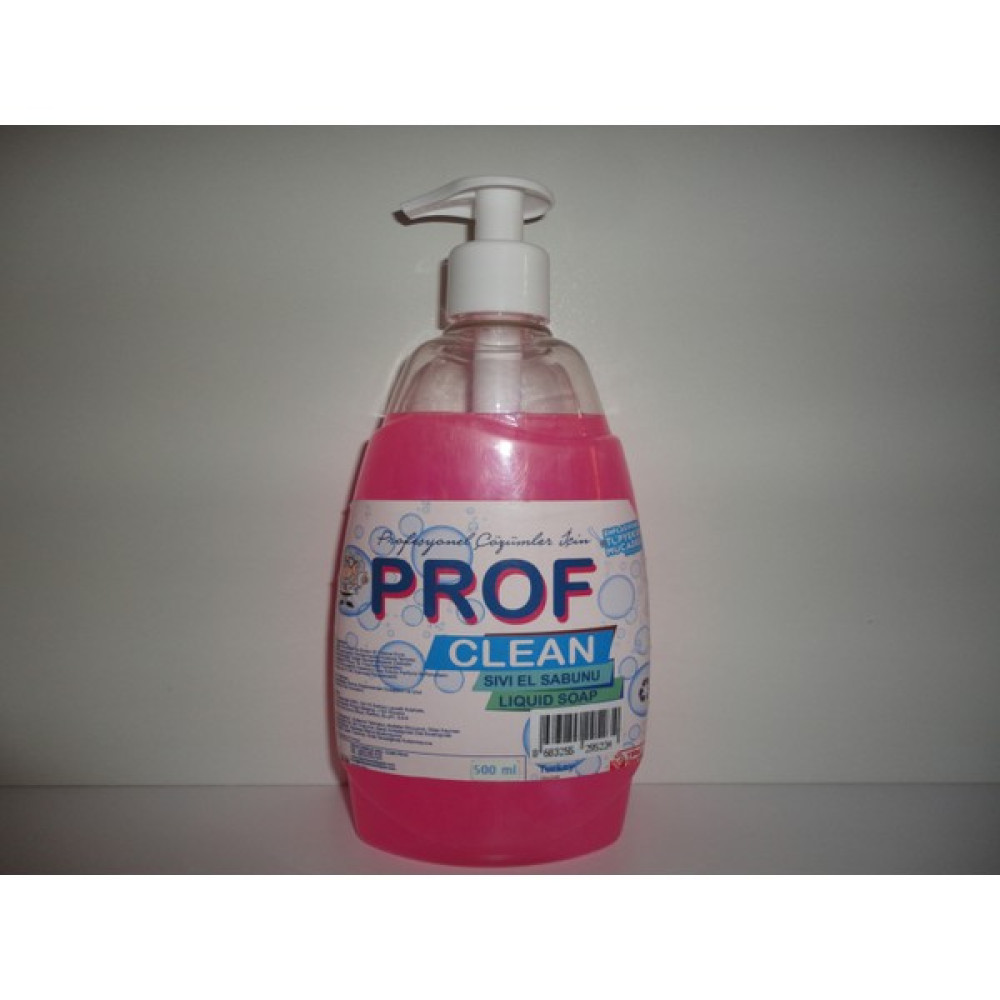 Profclean Sıvı El Sabunu Pompalı 500 ml Kremli , Nemlendiricili ve Çiçek Özlü '' Pembe '' Profclean Sabunlar Fiyatı