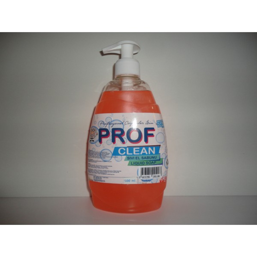 Profclean Sıvı El Sabunu Pompalı 500 ml Kremli , Nemlendiricili ve Karışık Meyveli '' Turuncu '' Profclean Sabunlar Fiyatı