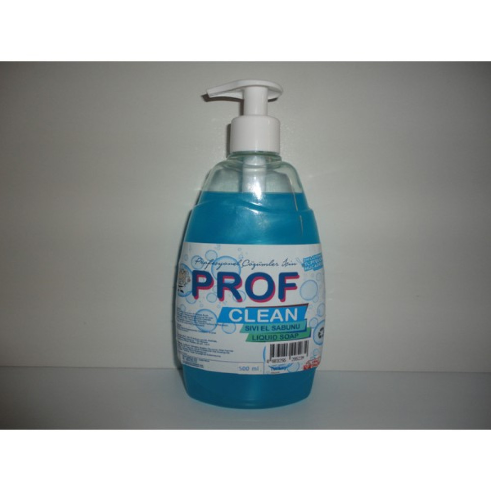Profclean Sıvı El Sabunu Pompalı 500 ml Kremli , Nemlendiricili ve Özel Kokulu Parfümlü '' Mavi '' Profclean Sabunlar Fiyatı