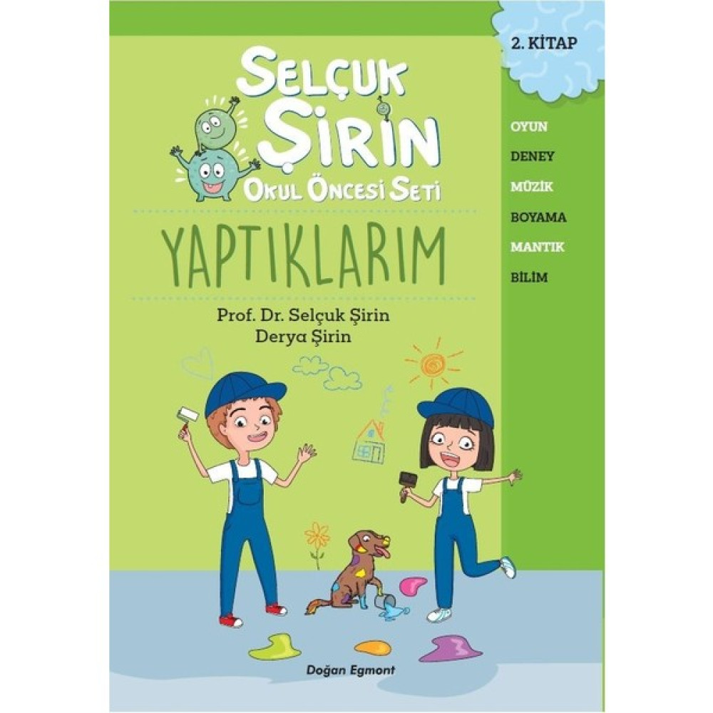 Prof.Dr.Selçuk Şirin Okul Öncesi Seti 2 Yaptıklarım -Prof.Dr.Selçuk Şirin – Derya Şirin Zihinsel Gelişim Kitapları Fiyatı