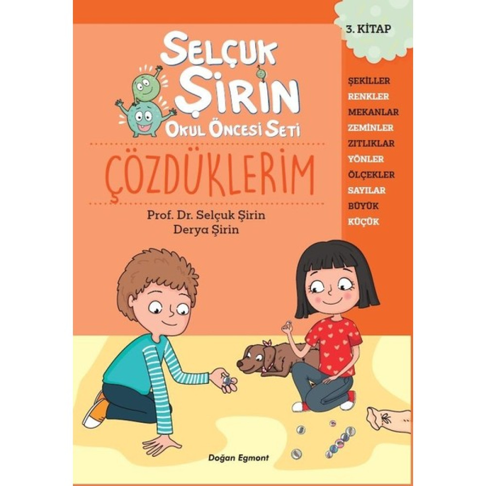 Prof.Dr.Selçuk Şirin Okul Öncesi Seti 3 Çözdüklerim -Prof.Dr.Selçuk Şirin – Derya Şirin Zihinsel Gelişim Kitapları Fiyatı