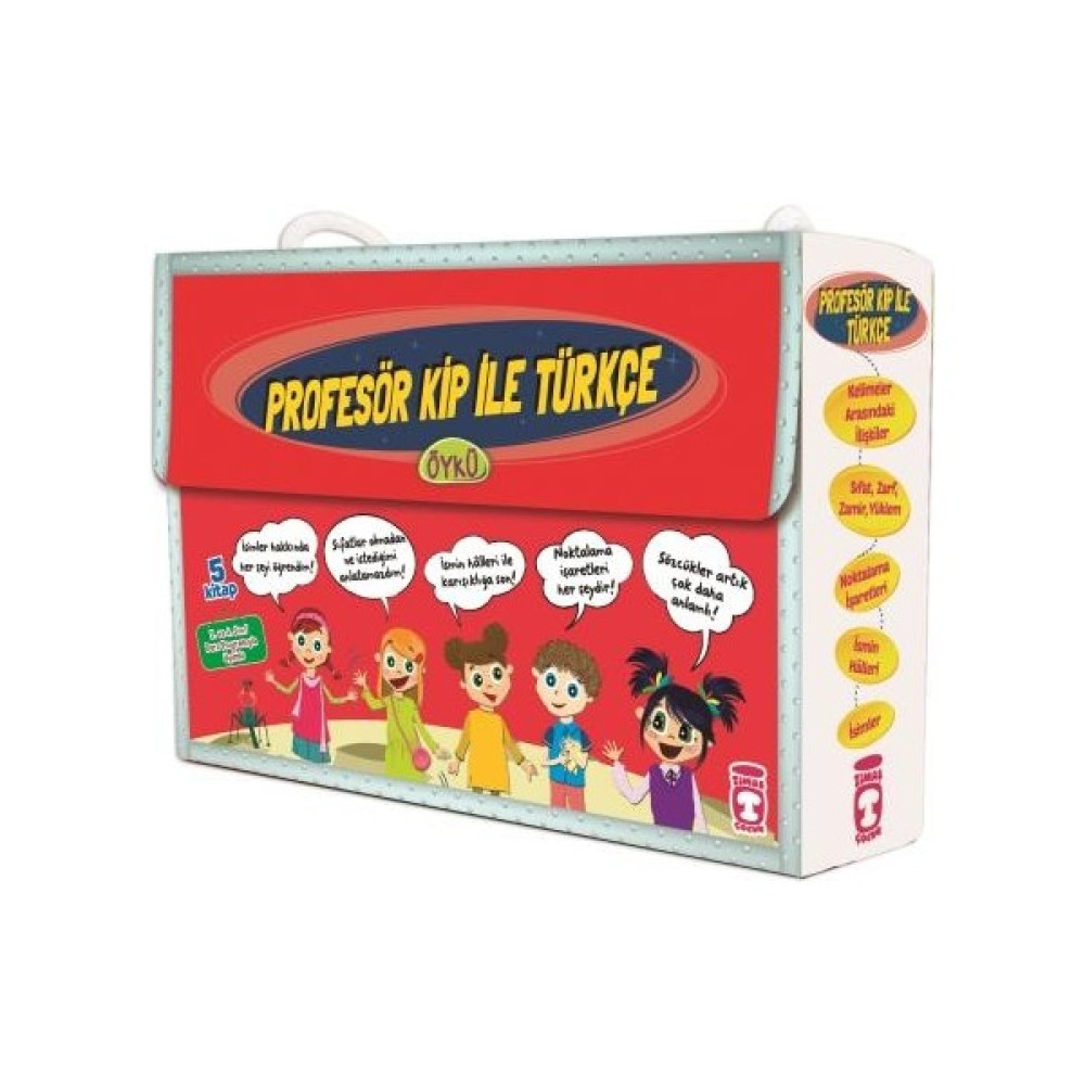 Profesör Kip ile Türkçe ( Set ) - Birsen Ekim Özen Okul Öncesi Eğitici & Öğretici Kitaplar Fiyatı