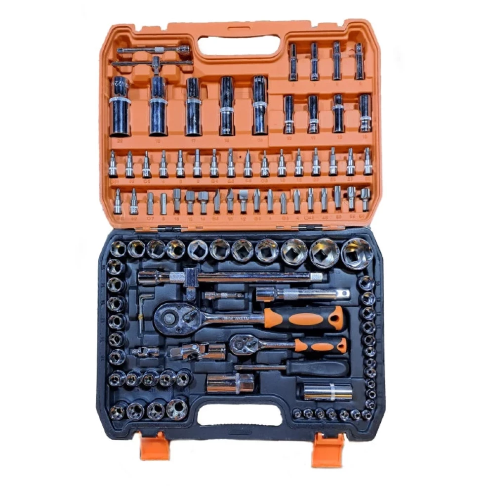 Profesyonel Cr-V Kaplama Lokma Takımı 1/2 -1/4 108 Parça Lokma Takımı Fiyatı