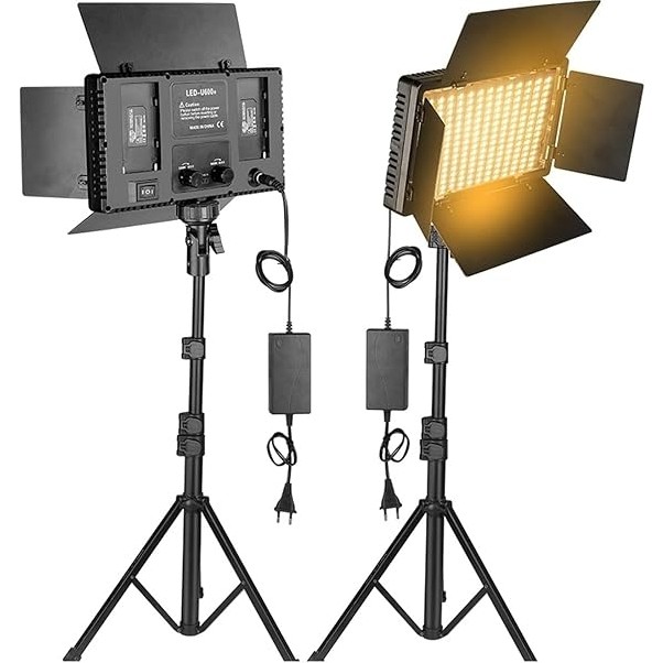 Profesyonel LED Işık 800 Ledli Dslr Fotoğraf Makinesi Video Kamera Işığı Makyaj Tattoo Dövme Işığı 800 LED Işık + 2m Işık Ayağı Dijital Fotoğraf Makineleri Fiyatı