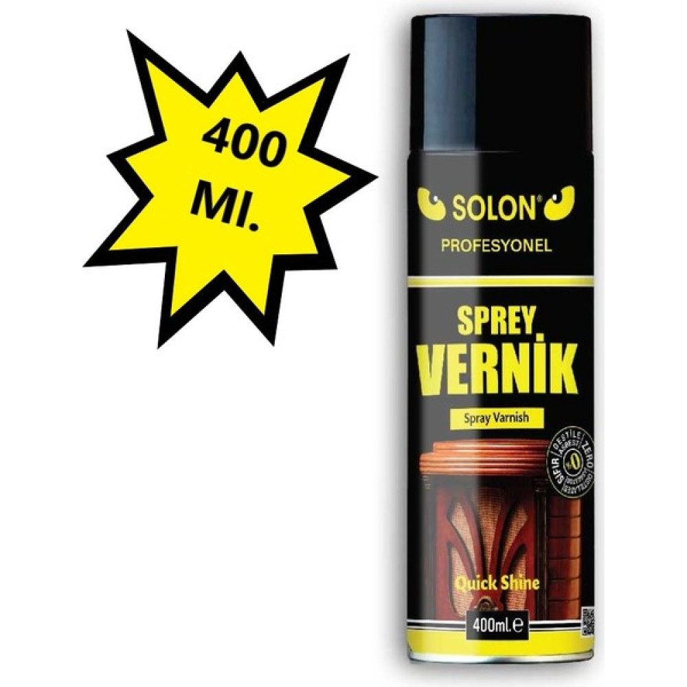 Profesyonel, Parlak Vernik Sprey Boya 400 ml - 0 Boya Malzemeleri Fiyatı