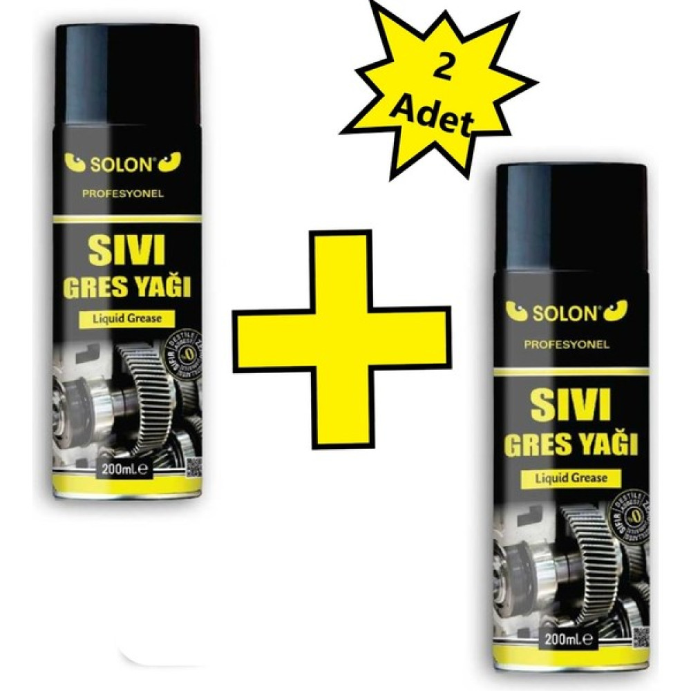 Profesyonel Sıvı Gres Yağı 200 Ml. 2 Adet Oto Yağlayıcılar Fiyatı