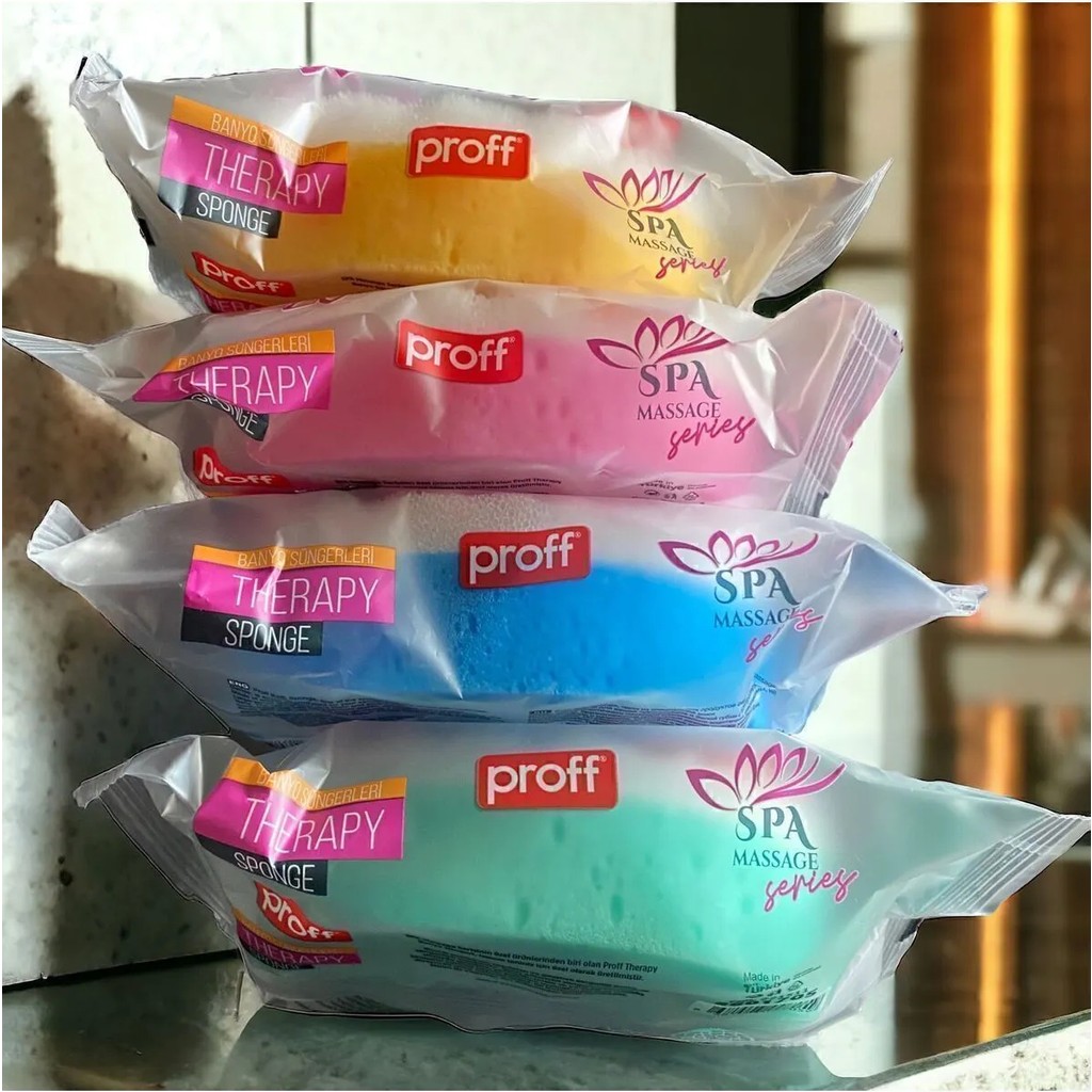 Proff Spa Masaj Süngeri 4 Adet Kokusuz Banyo Vücut Duş Masaj Süngeri Tüm Ciltler İçin Evcil Hayvan Ürünleri Fiyatı