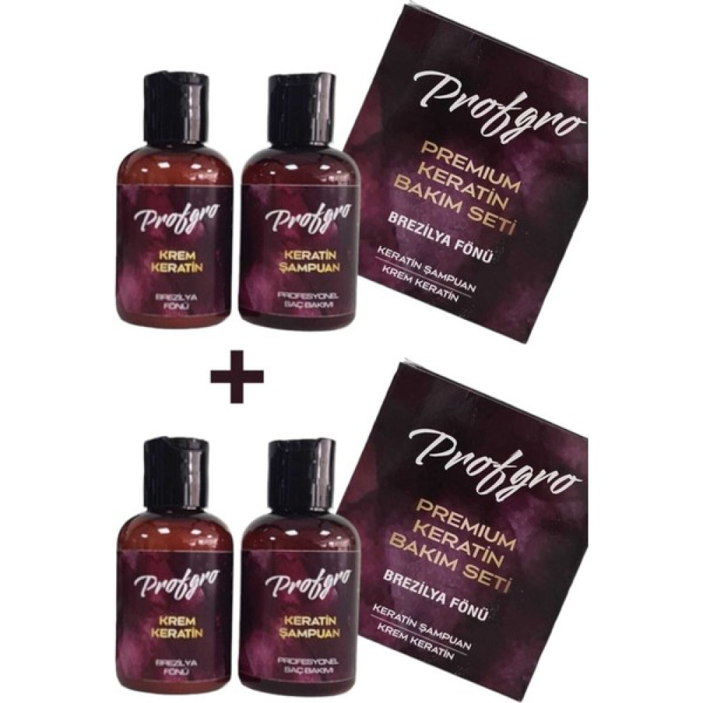 Profgro 2li Fırsat / Brezilya Fönü / Premium Bakım / Mucizevi Keratin Terapi Seti - 1 Saç Bakım Maskeleri & Serumlar & Spreyler Fiyatı
