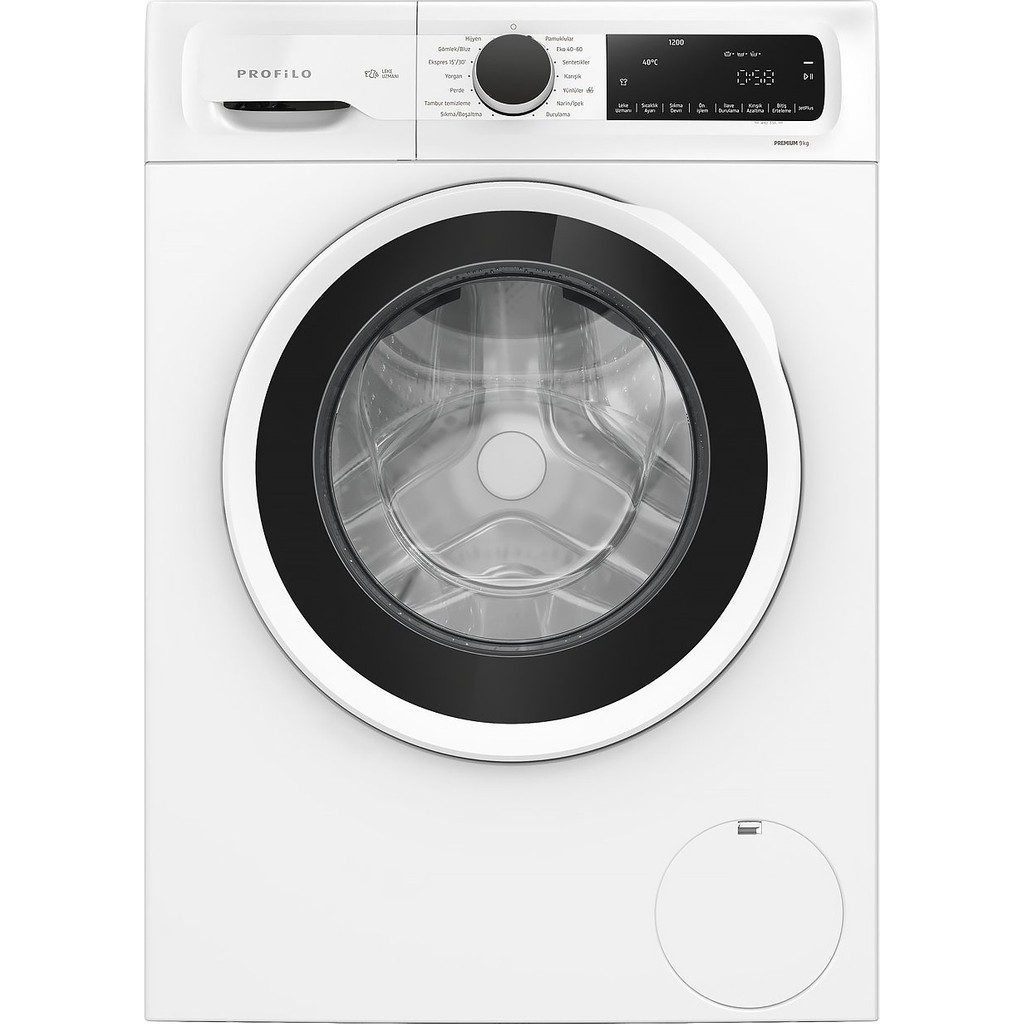 Profilo CGA242X3TR 9 kg Yıkama Kapasiteli A Enerji Sınıfı 1200 Devir Çamaşır Makinesi Beyaz Çamaşır Makineleri Fiyatı