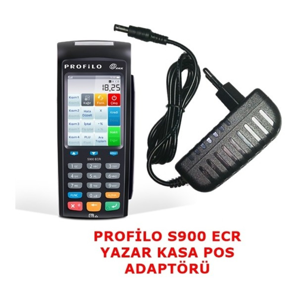 Profilo S900 Yazar Kasa Pos Şarj Adaptörü Yazarkasa Fiyatı
