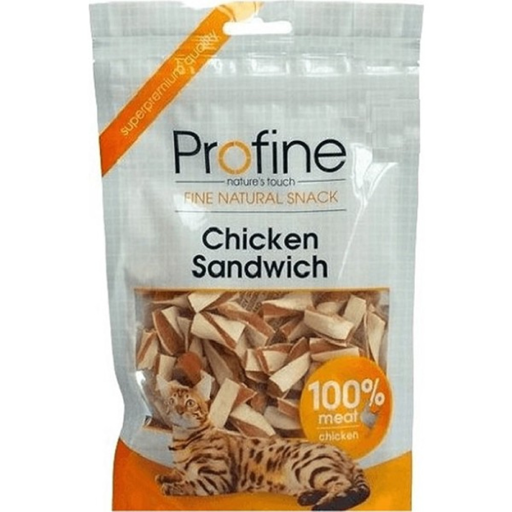 Profine Etli Sandviç Yumuşak Kedi Ödülü 80 gr Evcil Hayvan Ürünleri Fiyatı