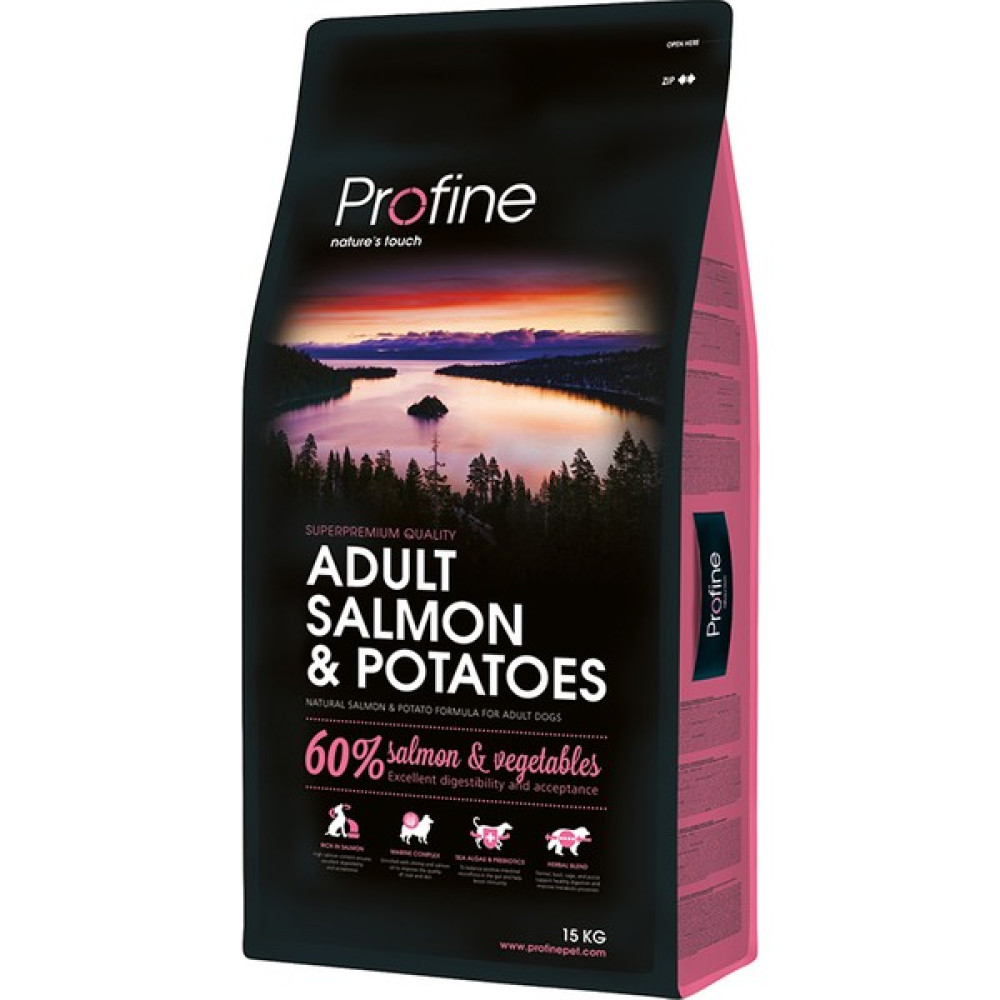Profine Salmon Az Tahıllı Hipoalerjenik Somon & Patatesli Yetişkin Köpek Maması 15 Kg Evcil Hayvan Ürünleri Fiyatı