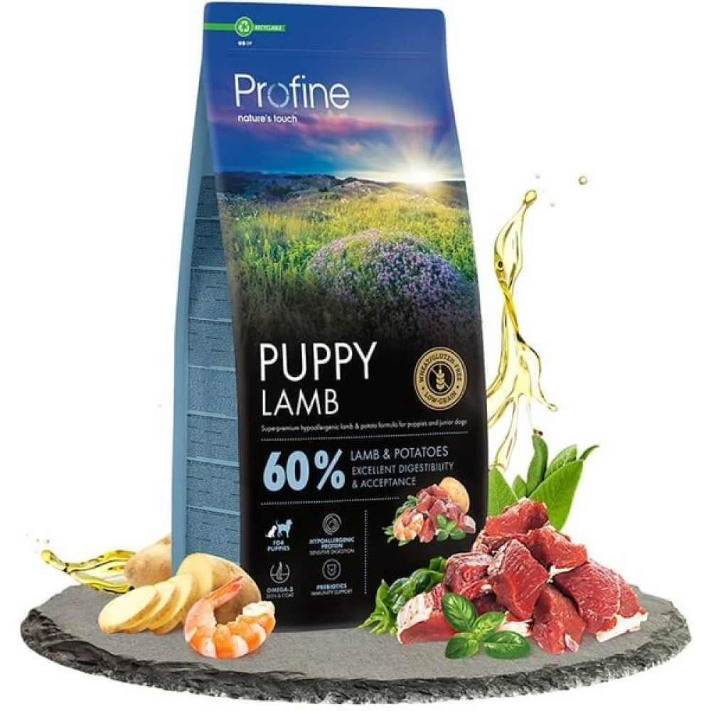 Profine Tahılsız Glutensiz Kuzu Etli Yavru Köpek Maması 12 kg Evcil Hayvan Ürünleri Fiyatı