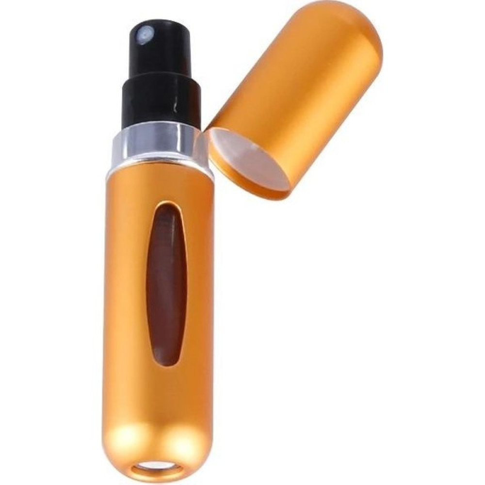 Profisher 5 ml Doldurulabilir Mini Parfüm Sprey Şişesi Seyahat Alüminyum Sprey Atomizer Gold Hijyen ve Temizlik Fiyatı