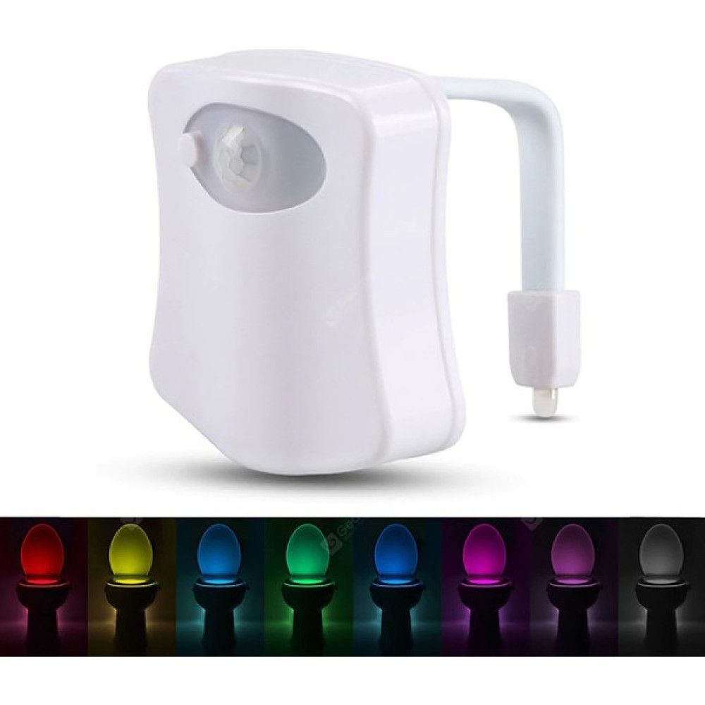 Profisher Klozet Gece Işık 8 Renk Sensörlü LED Banyo Lambası Led Aydınlatmalar Fiyatı