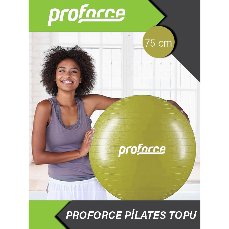 Proforce 75 cm Pilates Topu 1300 gr Kullanım Amacı: Egzersiz ve Antrenman İçin Dayanıklı Diğer Fiyatı