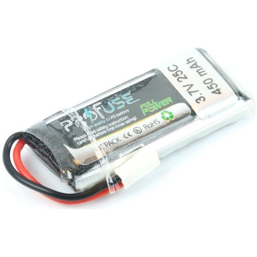 Profuse 3.7 V 1s Lipo Batarya-Pil 450 Mah 25C - Mikro Drone Pili Normal & Şarj Edilebilir Piller Fiyatı