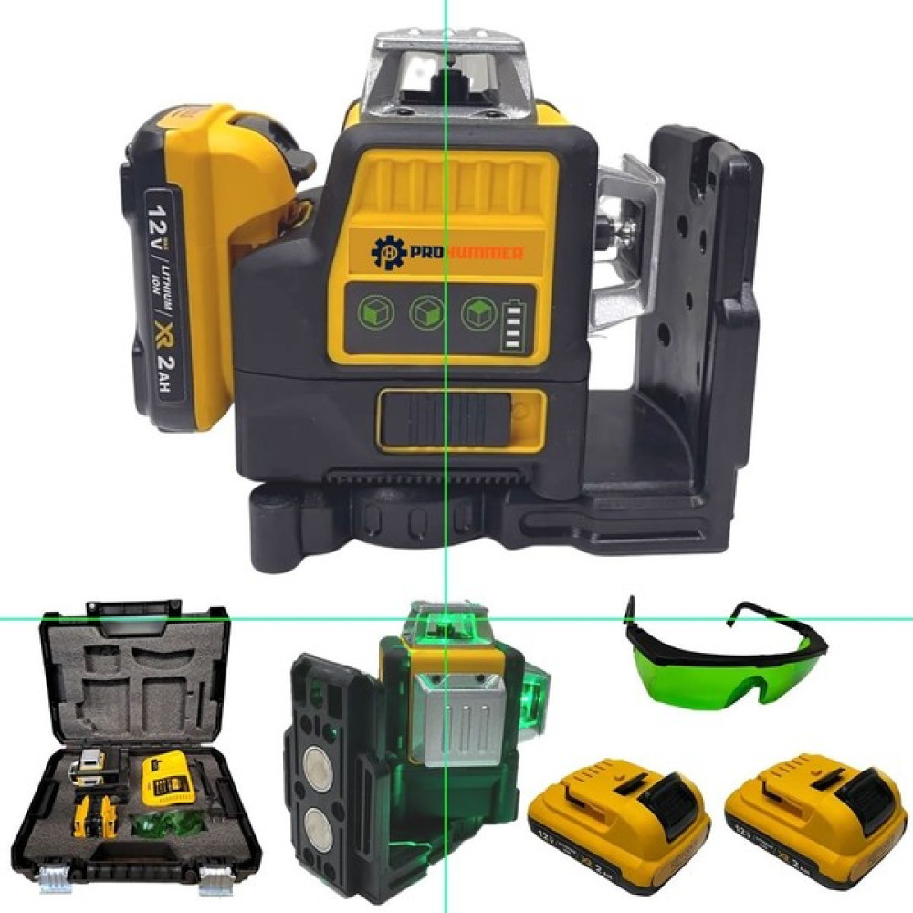 Prohummer PH-LZ029 3 Fonksiyonlu Çift Akülü Mıknatıslı Lazerli Terazi Diğer Test ve Ölçüm Cihazları Fiyatı