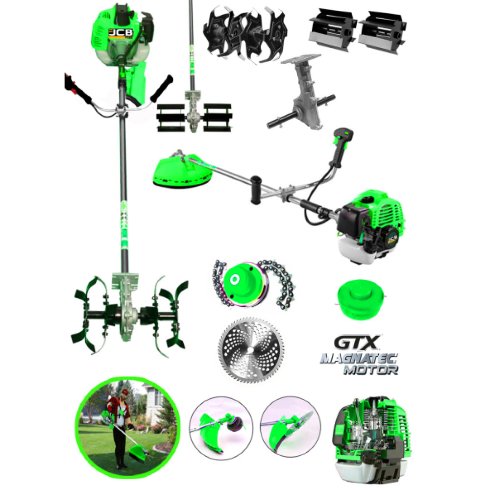 Projcb Plus 4X4 Tresoundh 14 Hp Yan Tipi Benzinli Motorlu Ot Cali Tirpani + Toprak Eseleme + Akrobat Capalama Çapalama Makinesi Fiyatı