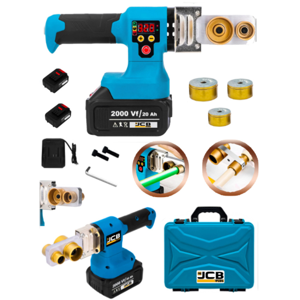 Projcb Plus Alman Yeni Nesil Pprc Plastik Boru Kaynak Makinesi Seti Brushless Komursuz Motor 2000 Vf Cift Akulu 320 Derece Kaynak Makineleri Fiyatı