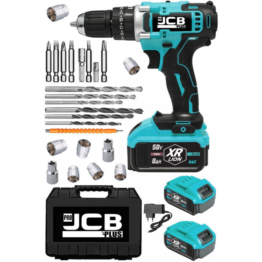 Projcb Plus American G 5800 Blue Copper Series Lithium Samsung Cift Akulu Matkap + Usta Set Matkaplar Fiyatı
