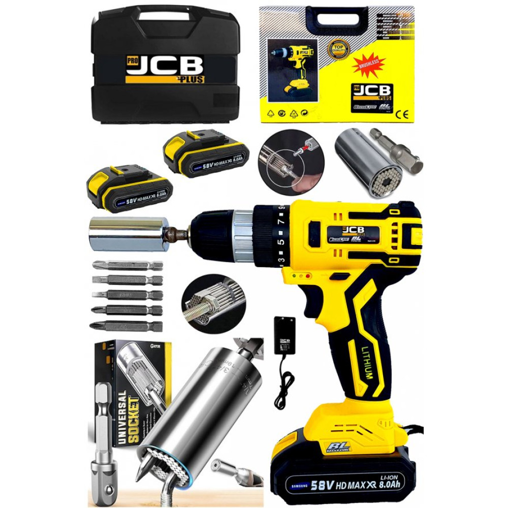 Projcb Plus American Pro 30 Yellow Komursuz Motor Samsung Cift Akulu Vidalama Matkap 7-19 Universal Soket Matkaplar Fiyatı