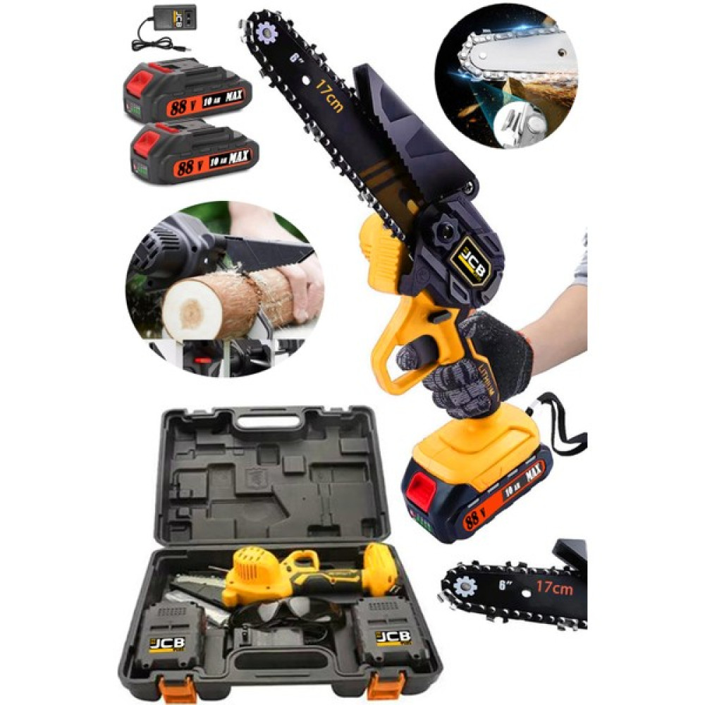 Projcb Plus American Yellow 9600 Mls Yeni Nesil Motor 17 cm Pala Samsung Çift Akülü Dal Ağaç Budama Makinası Ağaç Kesme Makinesi Fiyatı