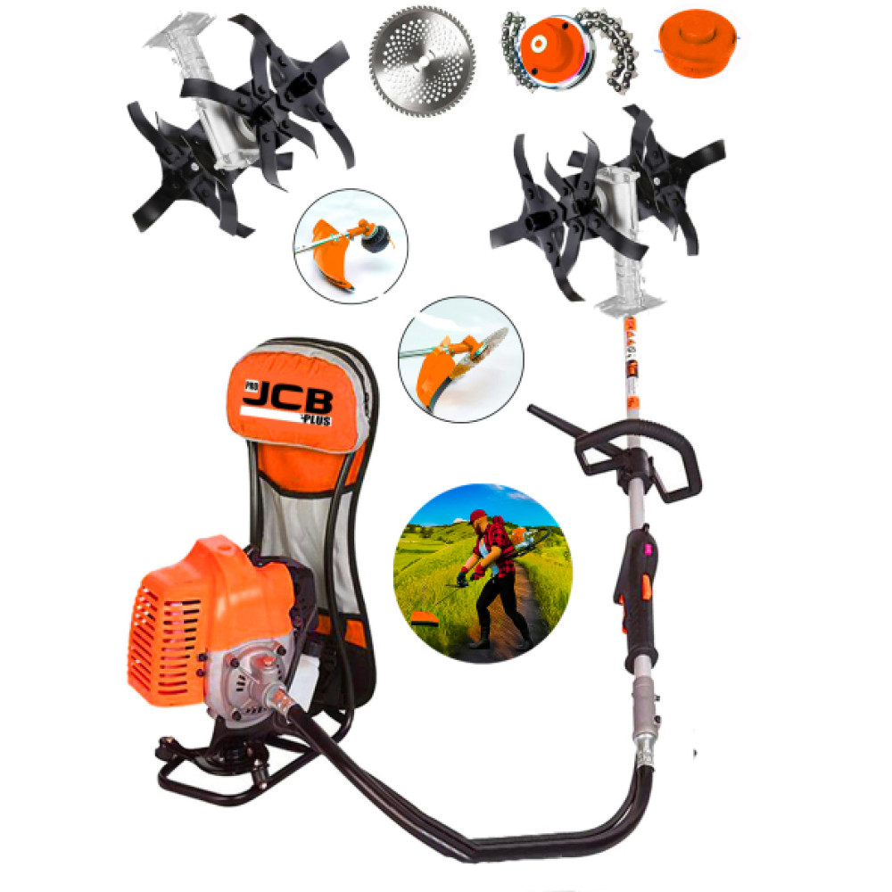 Projcb Plus Corwert Magnatec Seri 14 Hp Sirt Tipi Ot Cim Cali Bicme Tirpani + Akrobat Capa Aparati Çapalama Makinesi Fiyatı