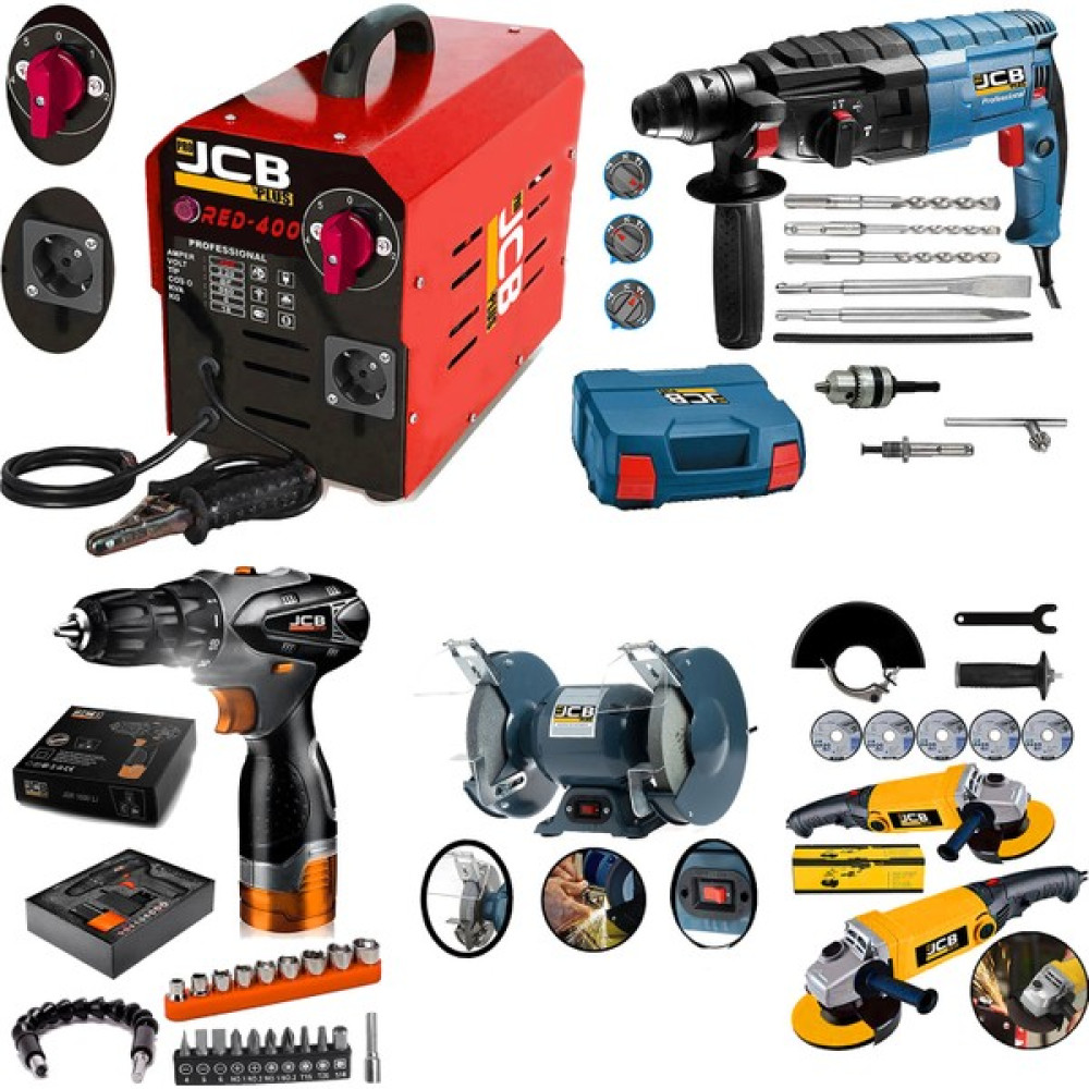 Projcb Plus Deluxe 5 Lı Set Kaynak Makinası Kırıcı Şarjlı Matkap Spiral Taşlama Çark Bileme Kaynak Makineleri Fiyatı