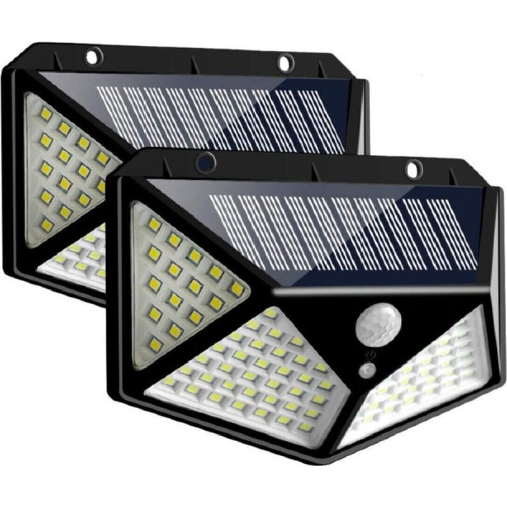Projektör 100 Ledli Işık Sensörlü Güneş Enerjili Solar Lamba Dekoratif Bahçe Ürünleri Fiyatı