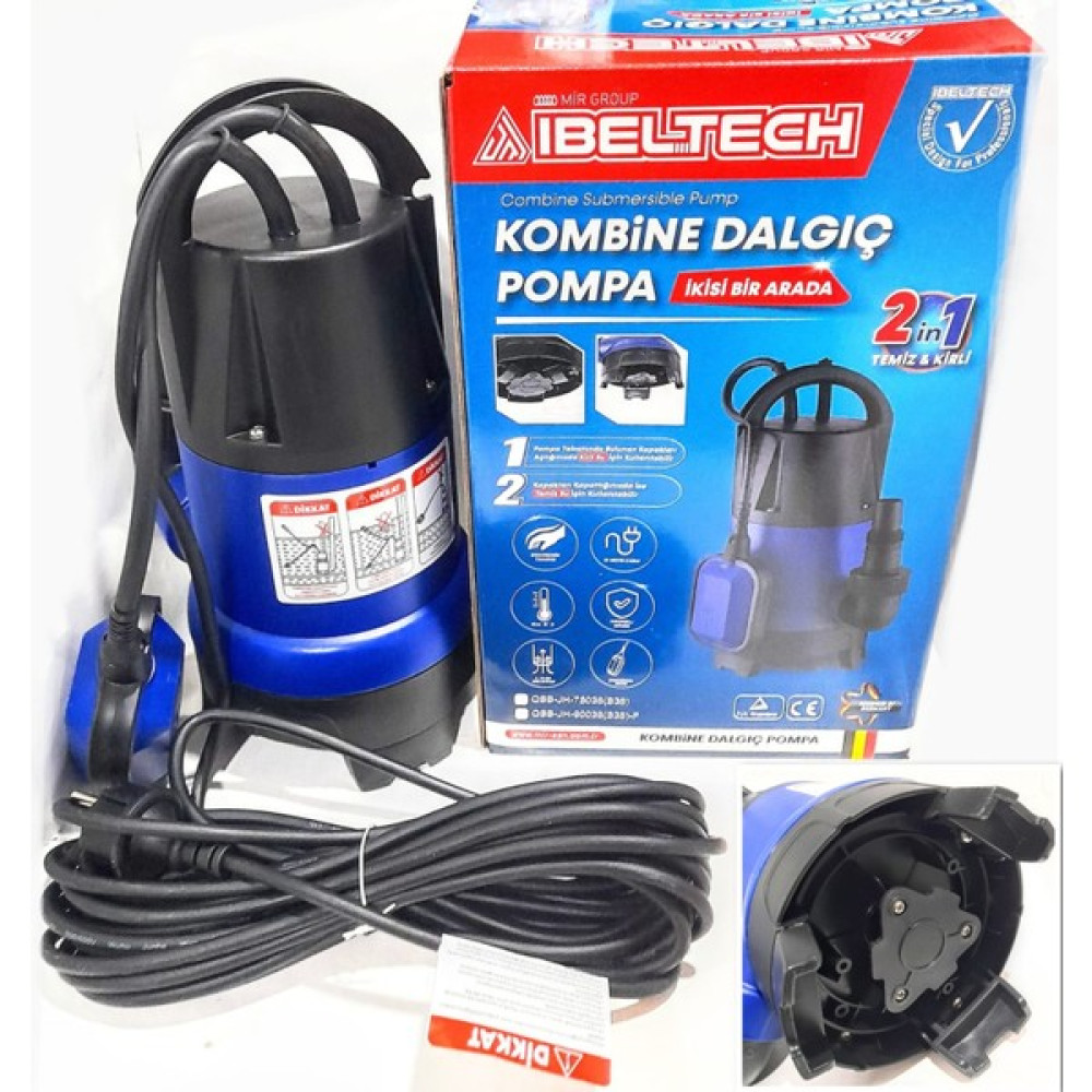 Prolefs Ibeltech 750 W Dalgıç Pompa Kirli Temiz Ikisi Bir Arada Su Motoru Fiyatı