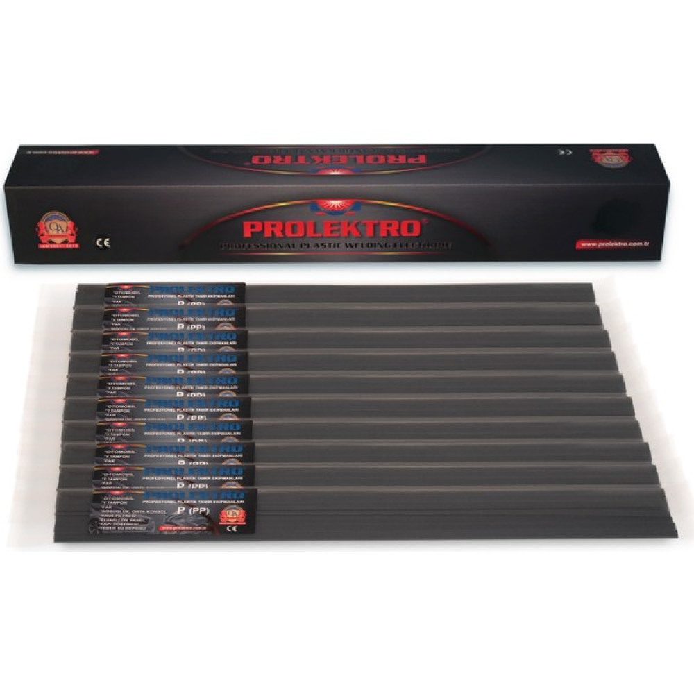 Prolektro 10 Paket Prolektro P(Pp)Siyah Ince Plastik Elektrot -Kaynak Çub... Kaynak Makineleri Fiyatı
