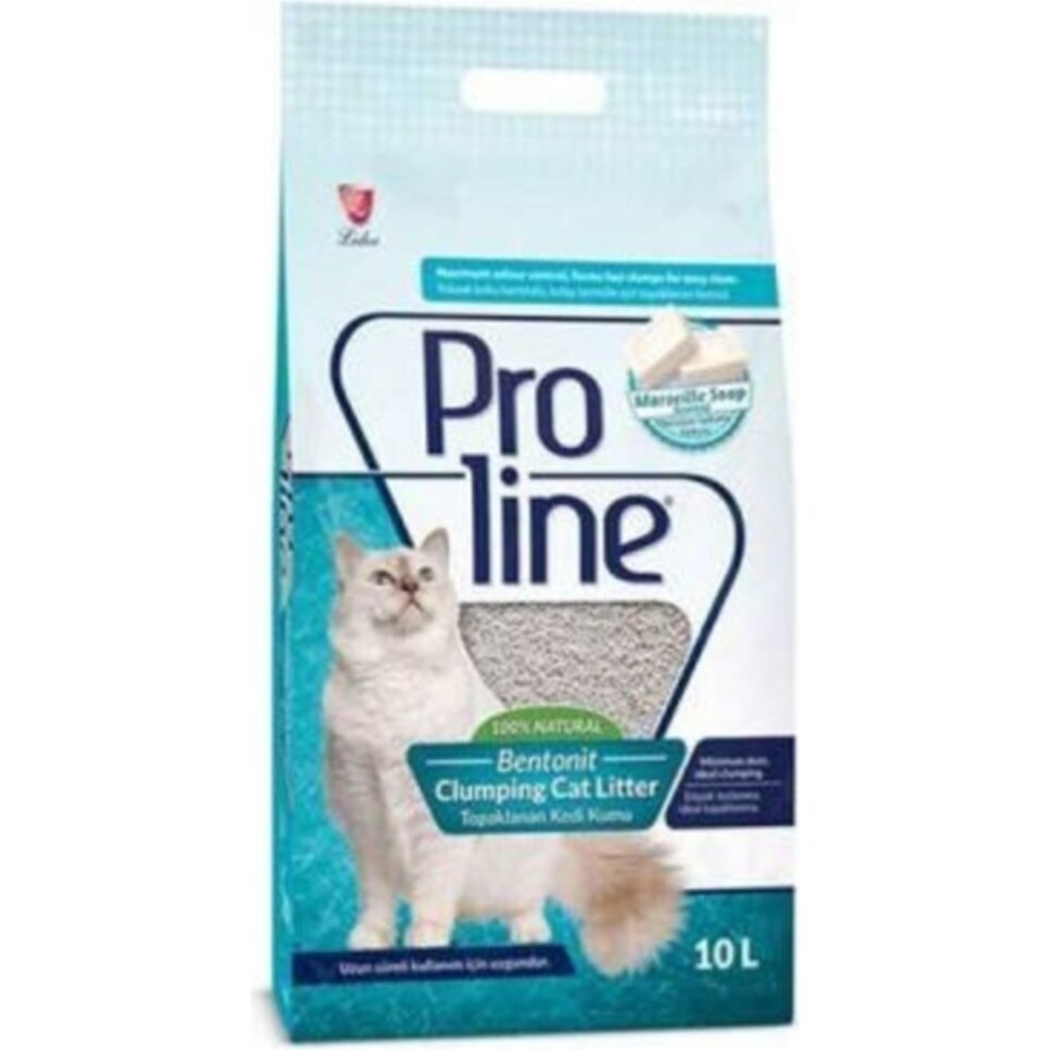 Proline 10 Lt Marsilya Sabunlu Topaklaşan Kedi Kumu İnce Taneli Yapı ile Ferah Koku Evcil Hayvan Ürünleri Fiyatı