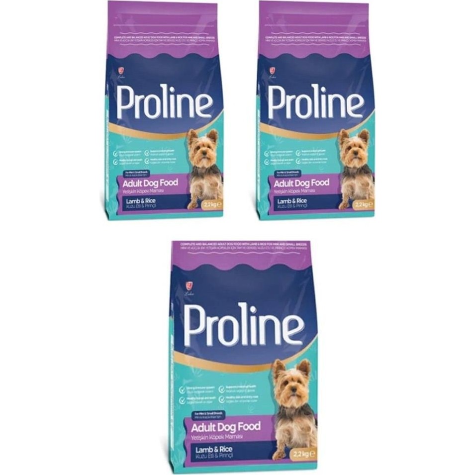 Proline Küçük Irk Kuzulu Pirinçli Yetişkin Köpek Maması 2.2 kg (3 Adet) Evcil Hayvan Ürünleri Fiyatı