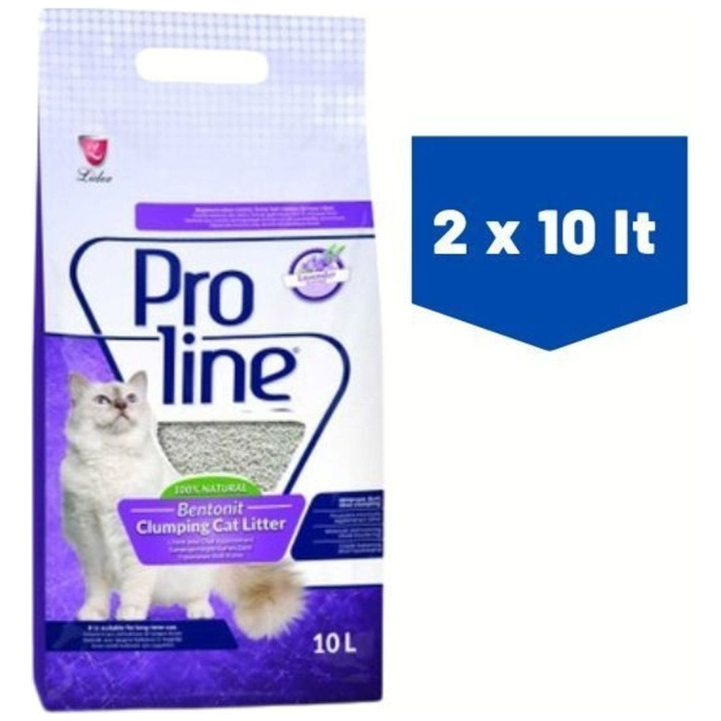 Proline Lavanta Kokulu Kedi Kumu 10 Lt x 2 Topaklanma Özelliği ile Hijyenik Kullanım Evcil Hayvan Ürünleri Fiyatı
