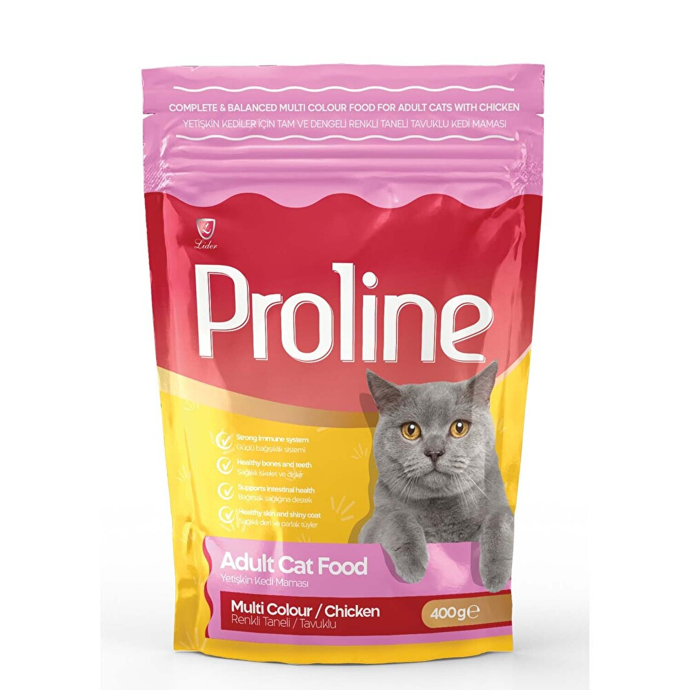 Proline Renkli Taneli Tavuklu Yetişkin Kedi Maması 400 Gr Evcil Hayvan Ürünleri Fiyatı
