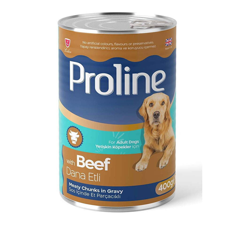 Proline Sos İçinde Et Parçacıklı Dana Etli Yetişkin Köpek Maması 400 g Evcil Hayvan Ürünleri Fiyatı