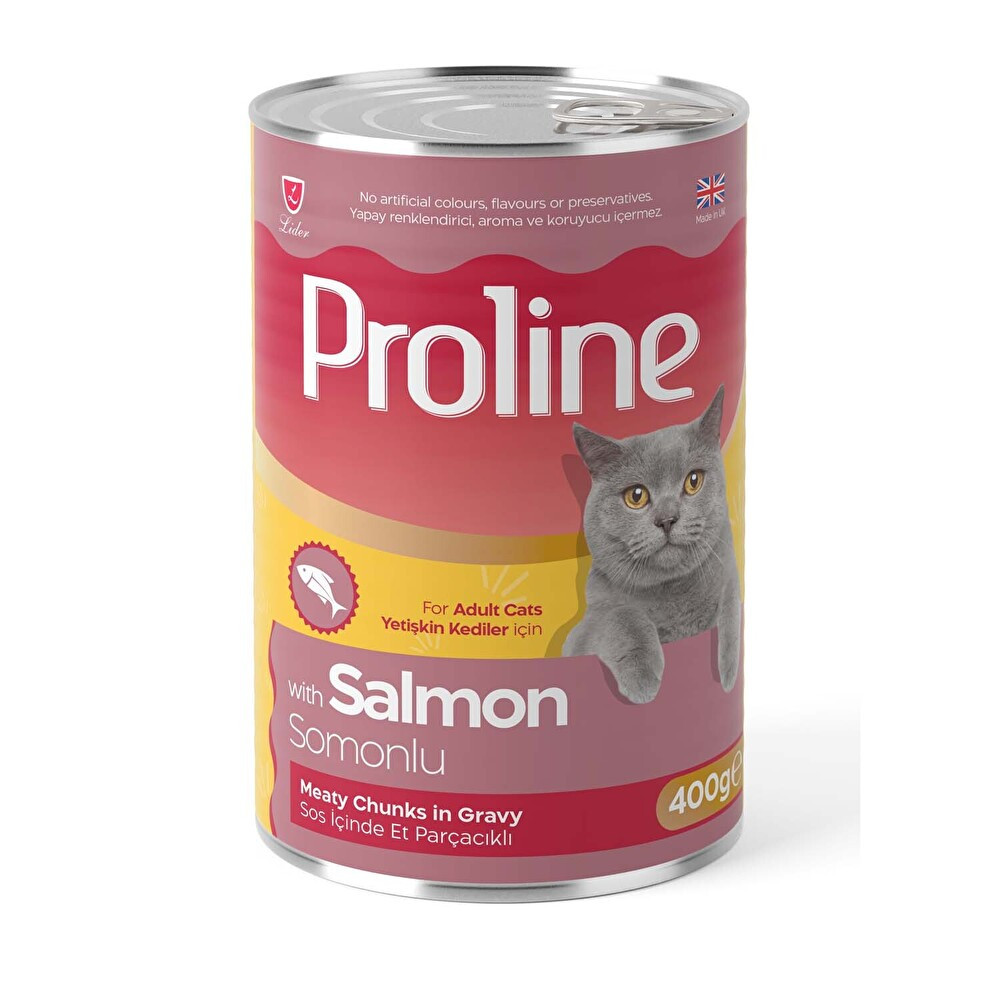 Proline Sos İçinde Et Parçacıklı Somonlu Yetişkin Kedi Maması 400 g Evcil Hayvan Ürünleri Fiyatı