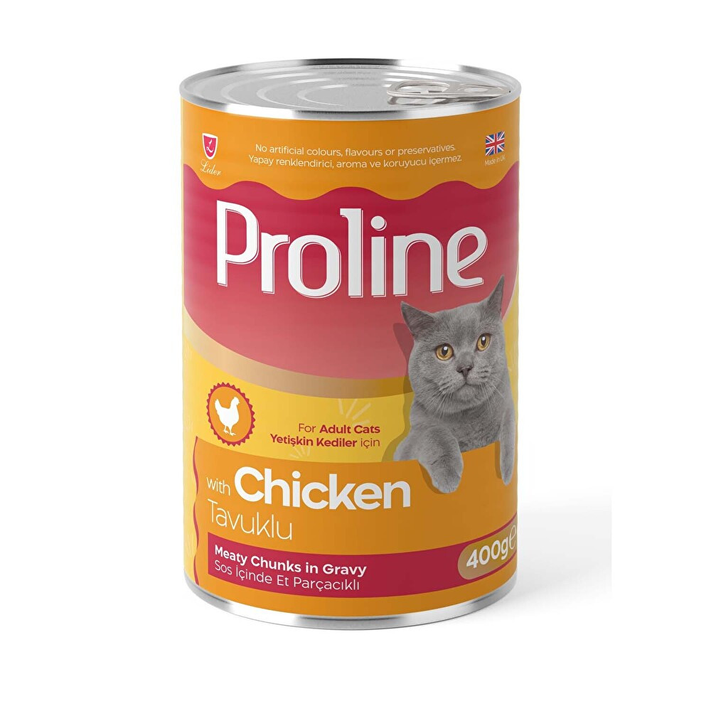 Proline Sos İçinde Et Parçacıklı Tavuklu Yetişkin Kedi Maması 400 g Evcil Hayvan Ürünleri Fiyatı