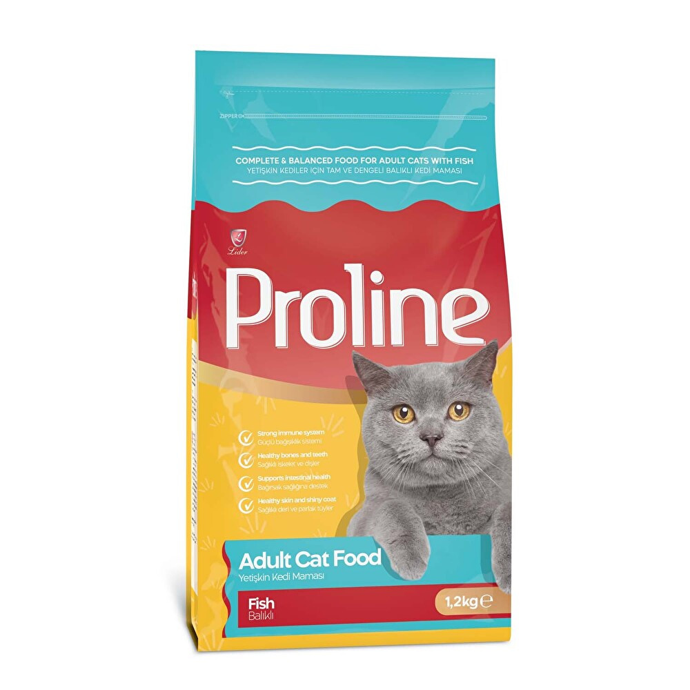 Proline Yetişkin Kedi Maması Balıklı 1.2 kg Evcil Hayvan Ürünleri Fiyatı