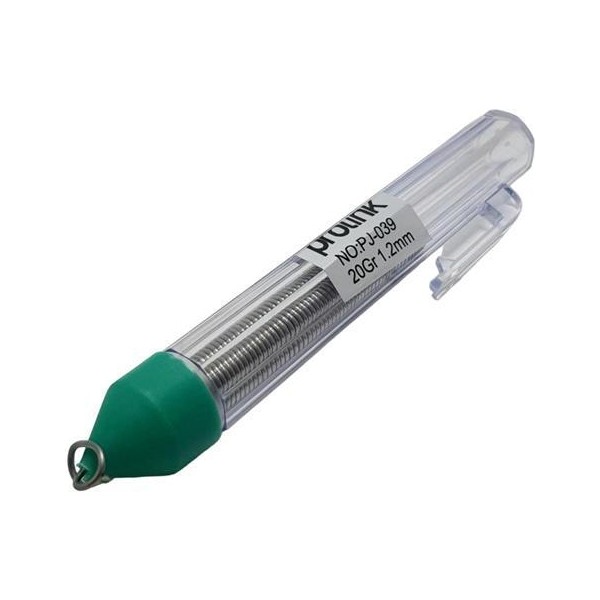 Prolink Tüp Lehim Teli 20GR 1.2mm 60/40 Prolink PJ-039 Lehim & Havya Fiyatı