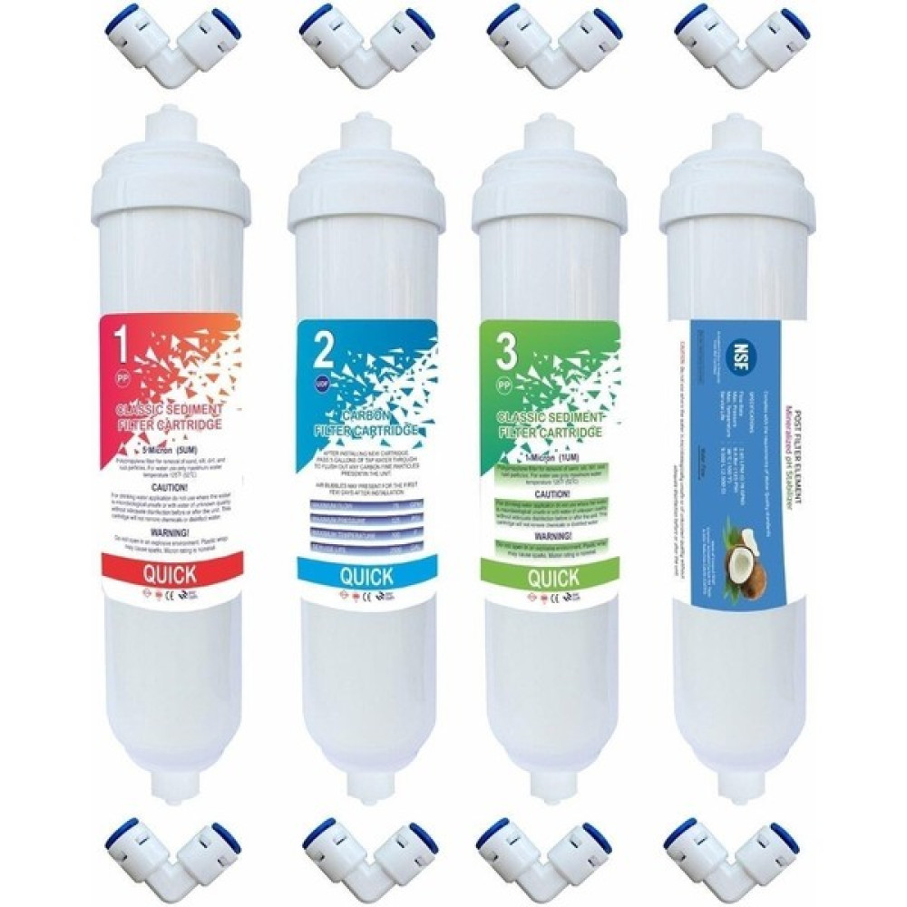 Prolite Kapalı Kasa Su Arıtma Cihazlarına Uyumlu 4'lü Inline Filtre Set Bahçe Makinesi Fiyatı