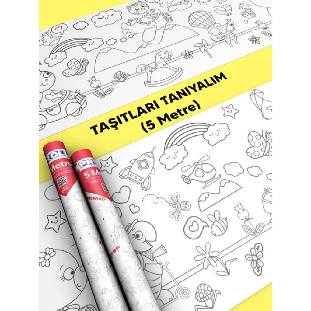 Proll Taşıtlar Boyama Kağıdı Sanatsal Malzemeler Fiyatı