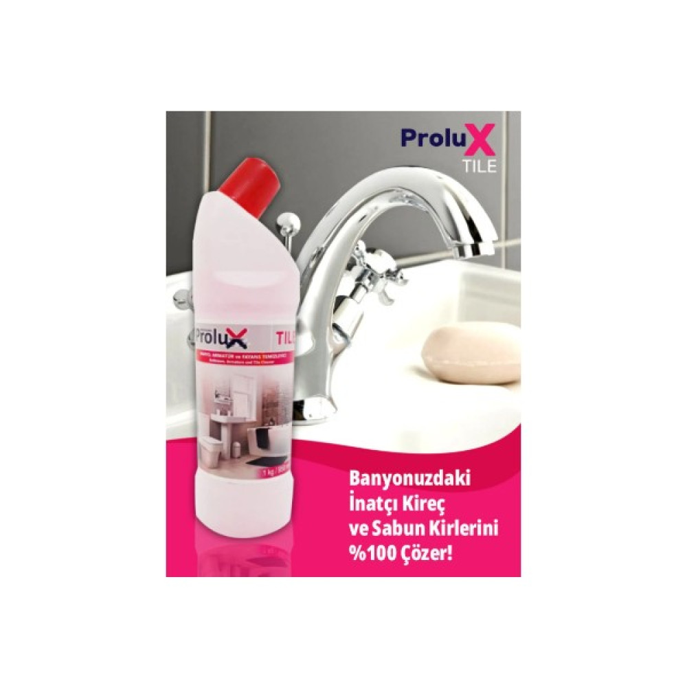 Prolux Tile Extra Banyo Armatür Temizleyici 1 Lt Temizlik Malzemeleri Fiyatı