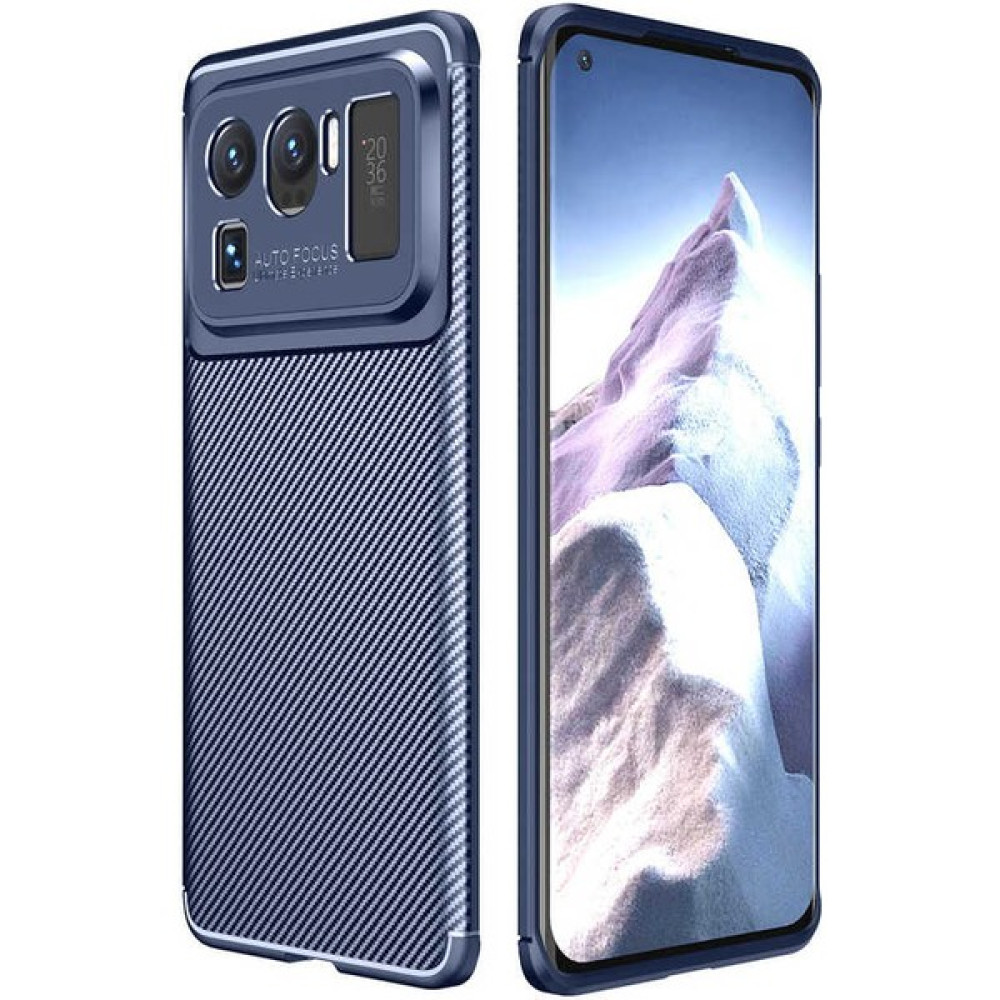 Prolysus Xiaomi Mi 11 Ultra Kılıf Karbon Fiber Desenli Silikon Kılıf - Lacivert Cep Telefonu Kılıfı Fiyatı