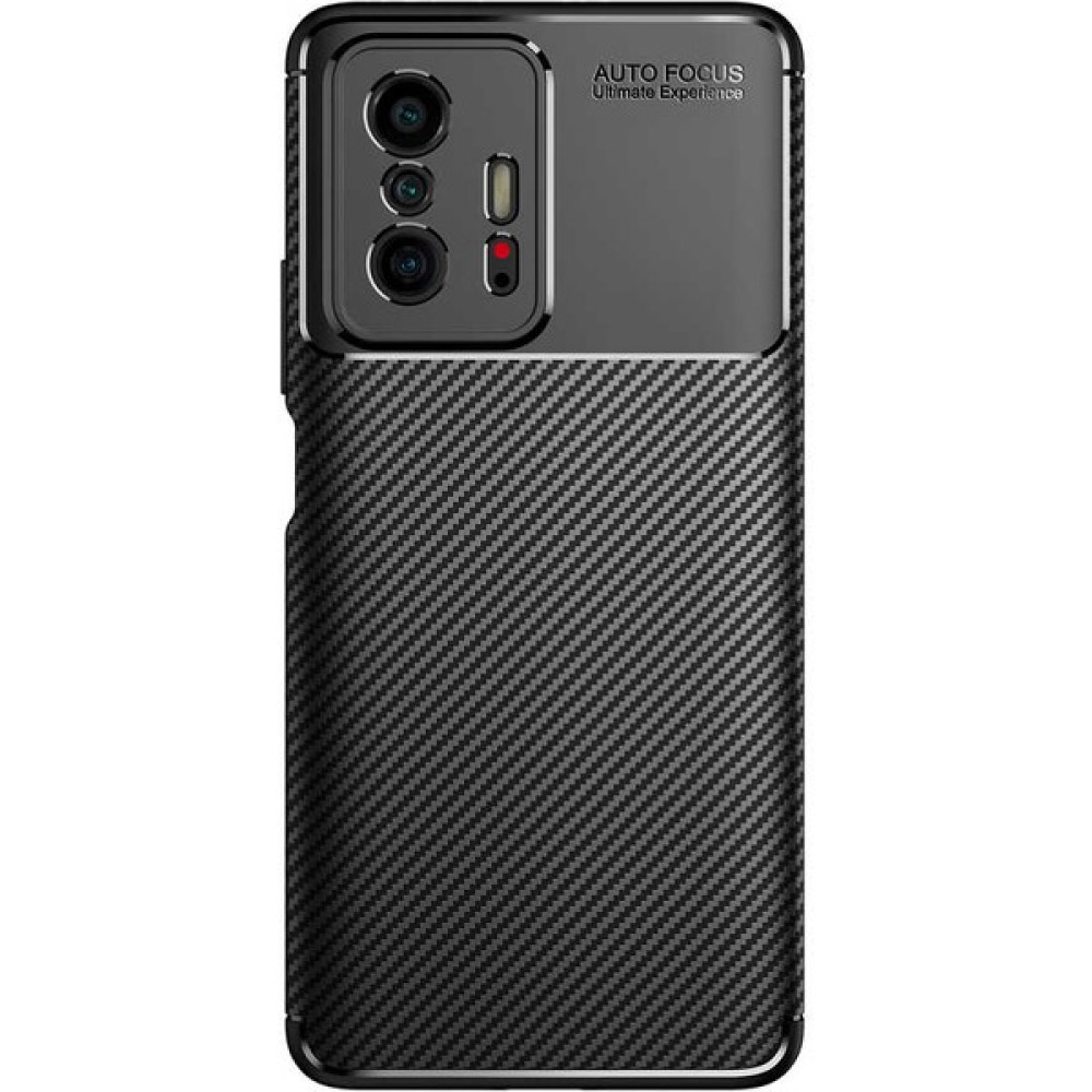 Prolysus Xiaomi Mi 11T Pro 5g Kılıf Karbon Fiber Desenli Silikon Kılıf - Siyah Cep Telefonu Kılıfı Fiyatı