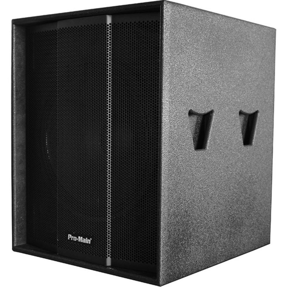 Promaın MS-1018SA 46 cm 1200 Watt Aktif Subwoofer (220V Özel Power Kablosu Verilecek) Oto Hoparlörleri & SubWoofer Fiyatı
